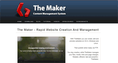 Desktop Screenshot of makercms.org